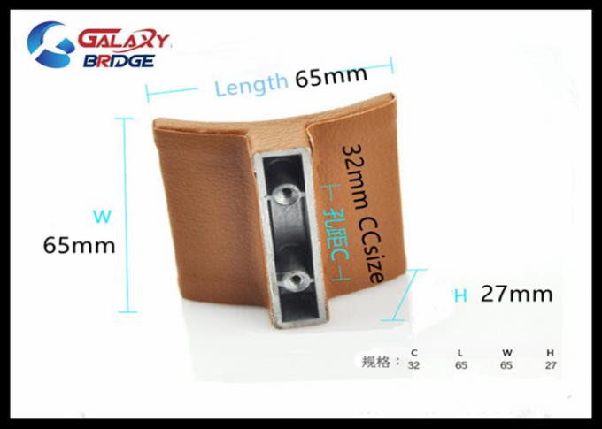 Entwurfs-Aufbereiter-Züge der Küchenschrank-echte Leder-Fach-Zug-Griff-32mm Nord-Europa