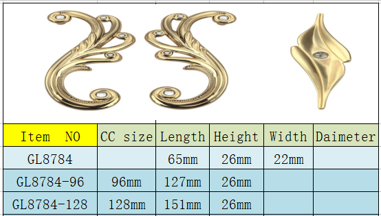 Luxuskristallfach-Griffe, antike silberne Kristallschrank-Griff