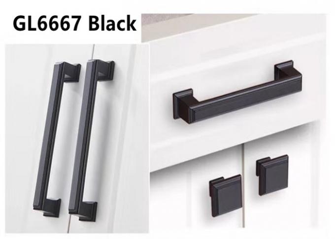 128mm zieht amerikanischer stilvoller schwarzer gewölbter Aufbereiter